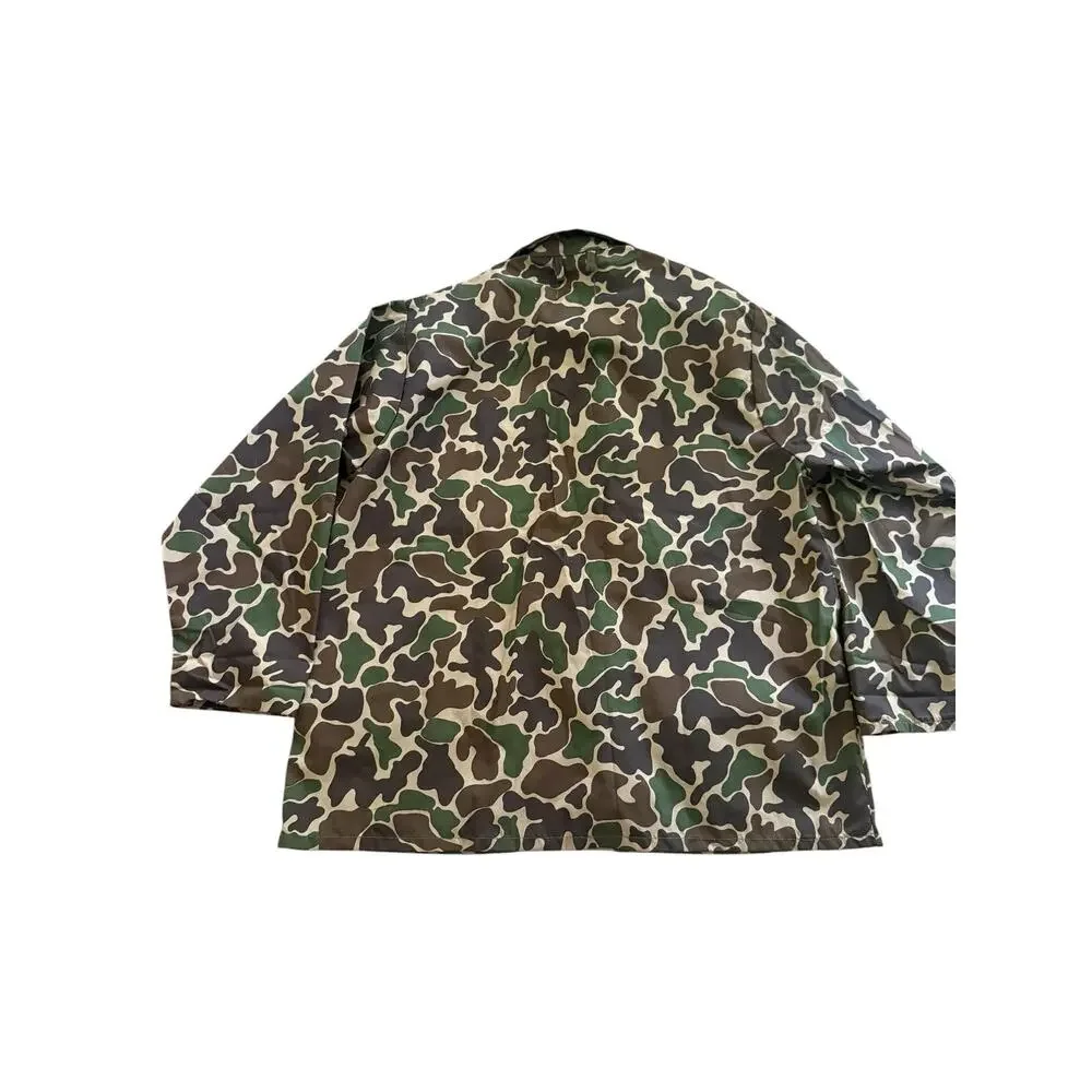 NWT Vintage Saf-T-Bak Duck Camo Hunting Jacket Made in USA XL 46-48